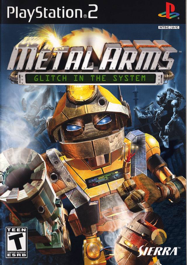 Metal Arms Glitch in the System Front Cover - Playstation 2 Pre-Played