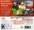 Senran Kagura 2 Deep Crimson Back Cover - Nintendo 3DS Pre-Played