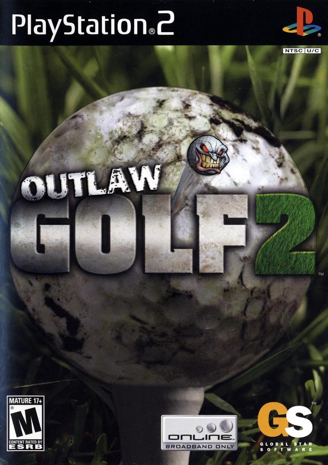 Outlaw Golf 2 Front Cover - Playstation 2 Pre-Played