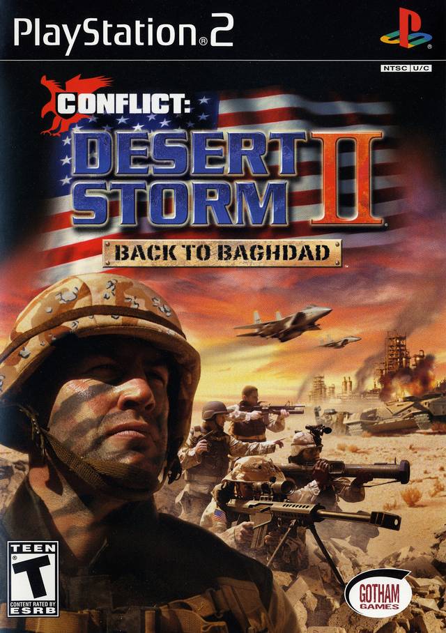 Conflict: Desert Storm II - Back to Baghdad Front Cover - Playstation 2 Pre-Played