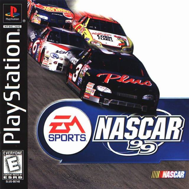 Nascar 99 Front Cover - Playstation 1 Pre-Played