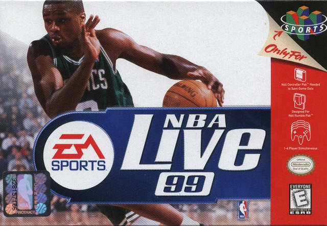 NBA Live 99 - Nintendo 64 Pre-Played