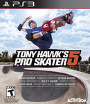 Tony Hawk Pro Skater 5 Front Cover - Playstation 3 Pre-Played