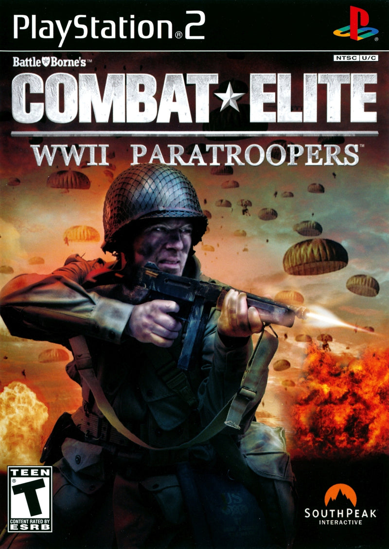 Combat Elite WWII Paratroopers - Playstation 2 Pre-Played