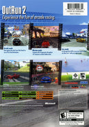 Outrun 2 Back Cover - Xbox Pre-Played