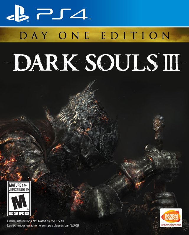 Dark Souls III (Day One Edition) Front Cover - Playstation 4 Pre-Played