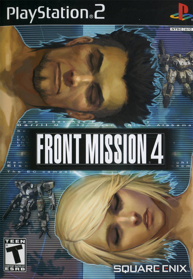 Front Mission 4 Front Cover - Playstation 2 Pre-Played