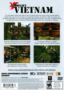 Conflict Vietnam Back Cover - Playstation 2 Pre-Played