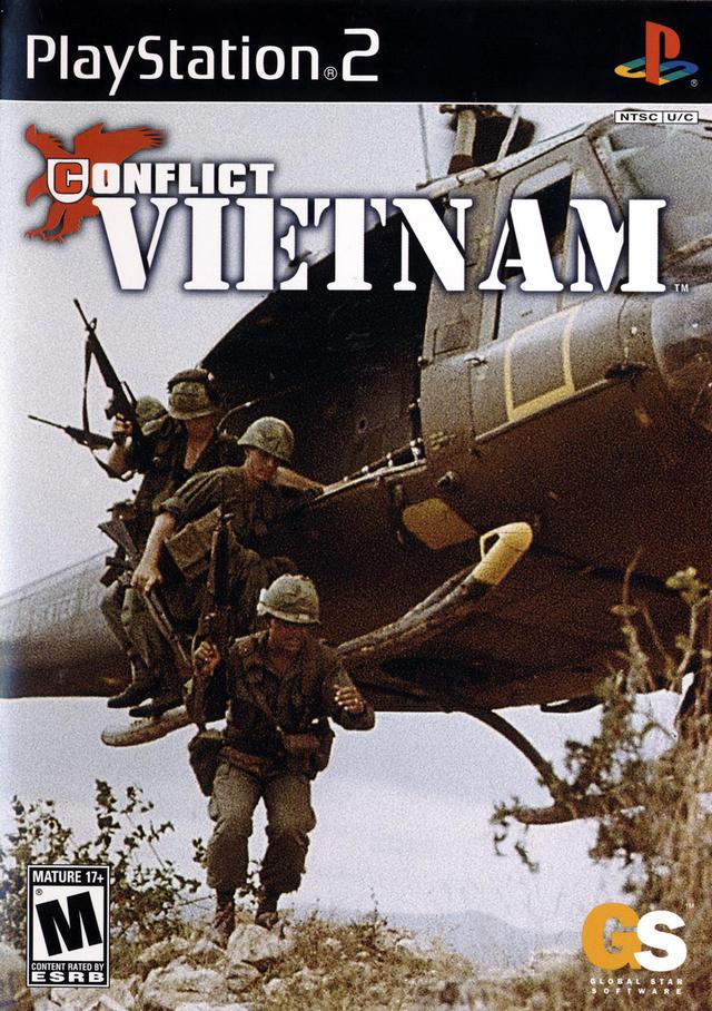 Conflict Vietnam Front Cover - Playstation 2 Pre-Played