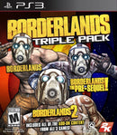 Borderlands Triple Pack Front Cover - Playstation 3 Pre-Played