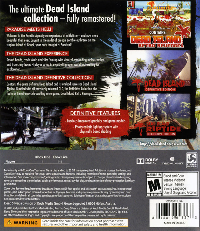 Dead Island Definitive Collection - Playstation 4 Pre-Played