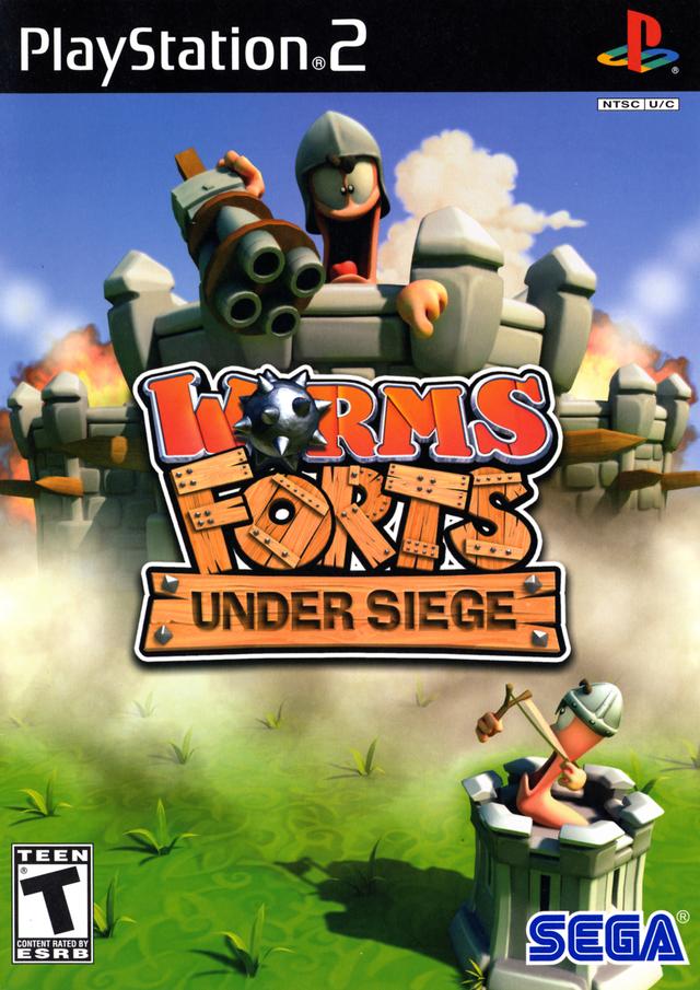 Worms Forts: Under Siege - Playstation 2 Pre-Played