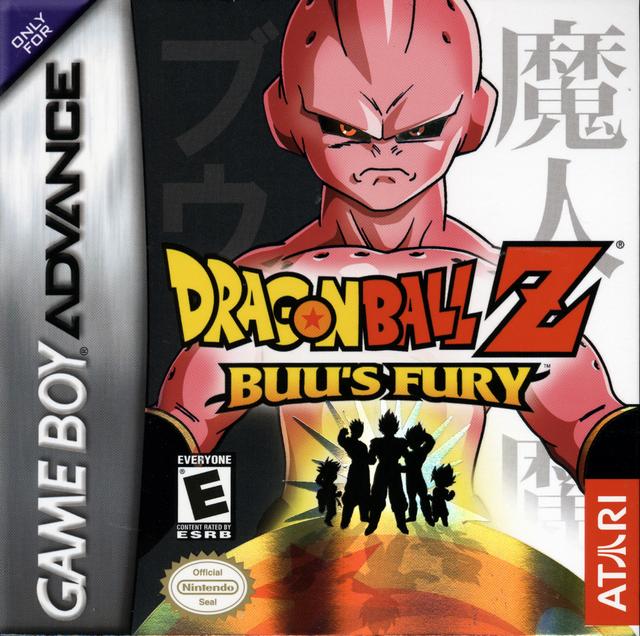 Dragon Ball Z Buu's Fury Front Cover - Nintendo Gameboy Advance Pre-Played