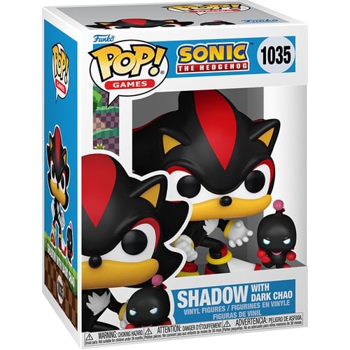 Pop! Games Sonic the Hedgehog - Shadow with Dark Chao Buddy 1035
