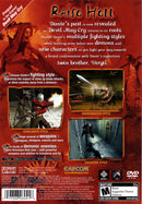 Devil May Cry 3 Back Cover - Playstation 2 Pre-Played