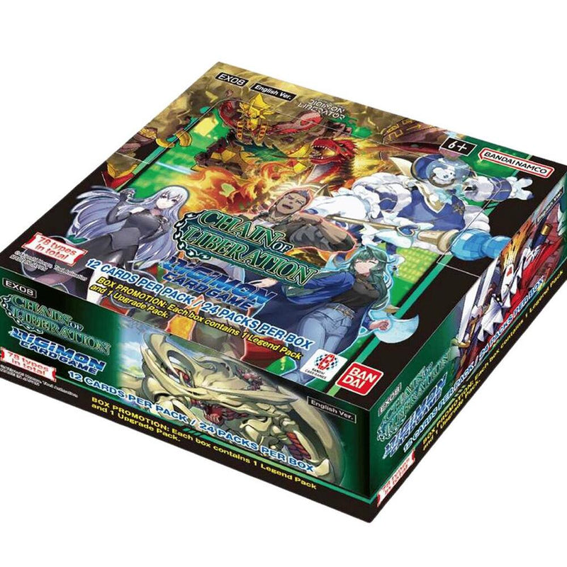 Digimon Chain of Liberation Booster Box - Digimon Card Game