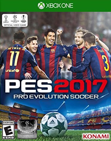 Pro Evolution Soccer 2017 Front Cover - Xbox One
