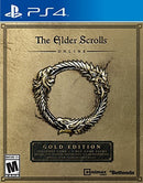 Elder Scrolls Online Gold Edition Front Cover - Playstation 4 Pre-Played