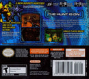 Metroid Prime Hunters Back Cover - Nintendo DS Pre-Played