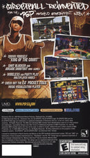 NBA Street Showdown Back Cover - PSP Pre-Played