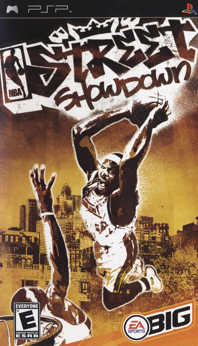 NBA Street Showdown Front Cover - PSP Pre-Played