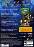 World Championship Poker Back Cover - Playstation 2 Pre-Played