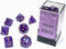 Chessex Borealis 2 Poly Royal Purple/Gold (7)