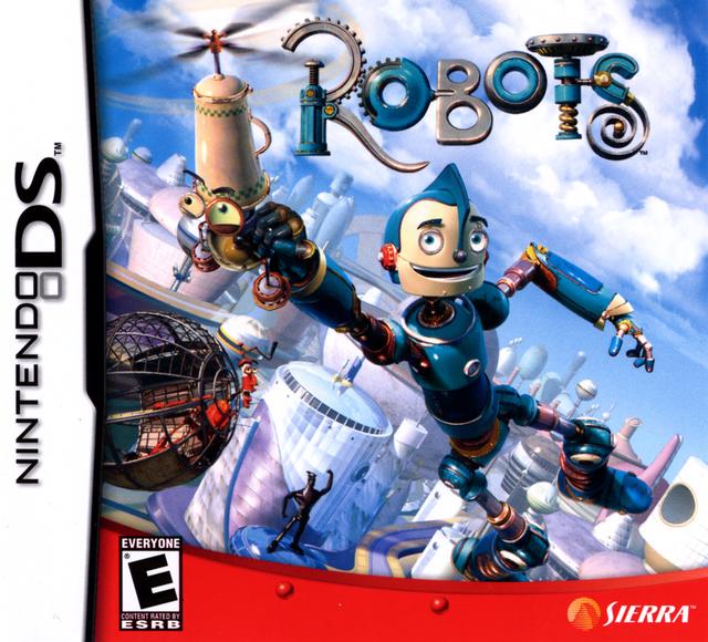 Robots Front Cover - Nintendo DS Pre-Played