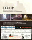 ETHER One Back Cover - Playstation 4 Pre-Played