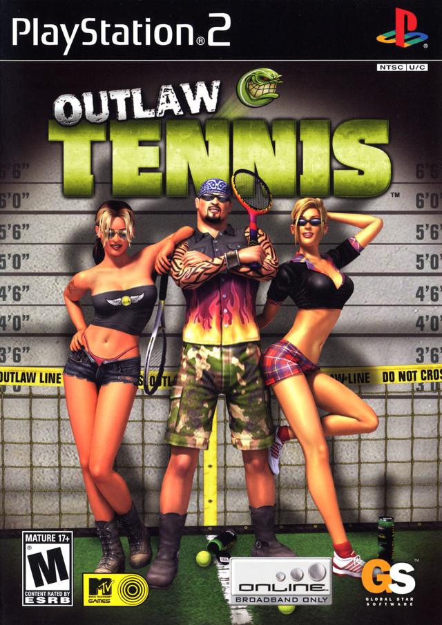 Outlaw Tennis - Playstation 2 Pre-Played