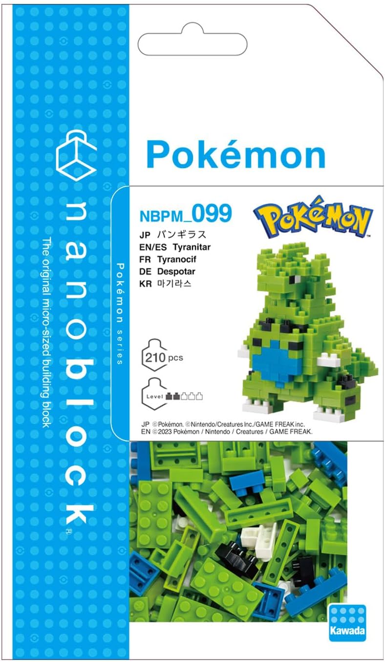 Tyranitar Nanoblock Pokemon Series