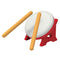 HORI Taiko no Tatsujin (Taiko and Stick) Controller - Nintendo Switch Pre-Played