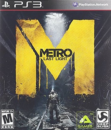 Metro Last Light Front Cover - Playstation 3 Pre-Played