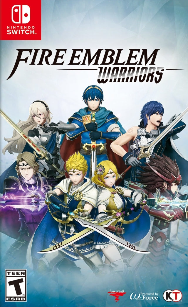 Fire Emblem Warriors Front Cover - Nintendo Switch Pre-Played
