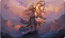 Magali Villeneuve Signed & Numbered Stitched Playmat - Serra The Benevolent