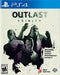 Outlast Trinity Front Cover - Playstation 4 Pre-Played