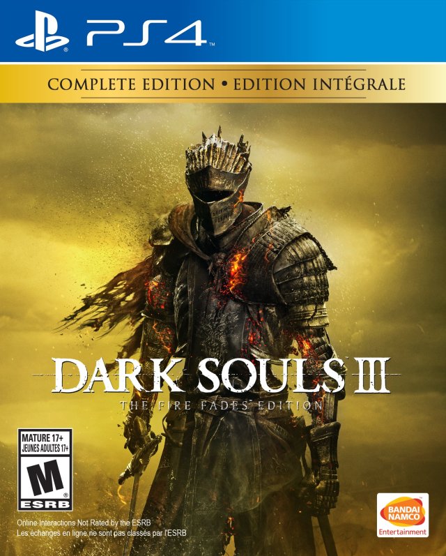 Dark Souls III Fire Fades Edition Front Cover - Playstation 4 Pre-Played