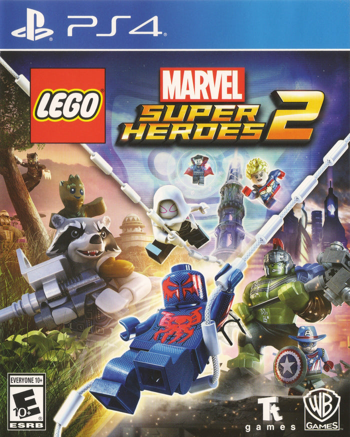 Lego Marvel Super Heroes 2 Front Cover - Playstation 4 Pre-Played