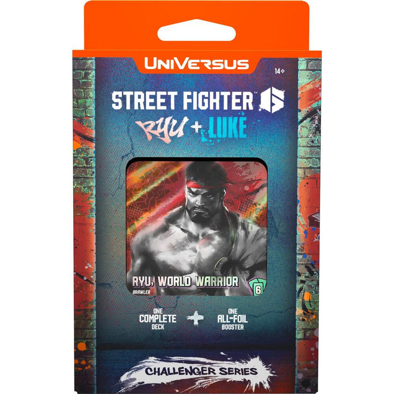 Ryu & Luke Challenger Series Deck - UniVersus Street Fighter 6