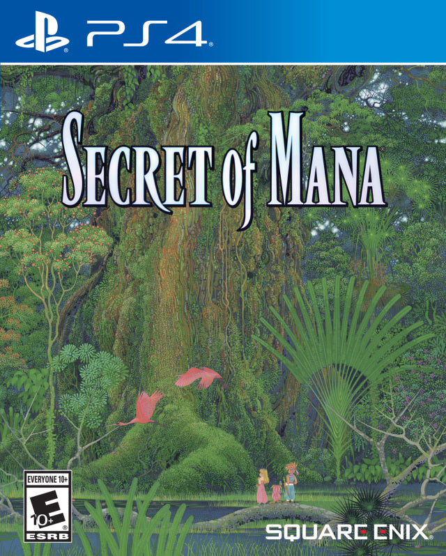 Secret of Mana Front Cover - Playstation 4 Pre-Played