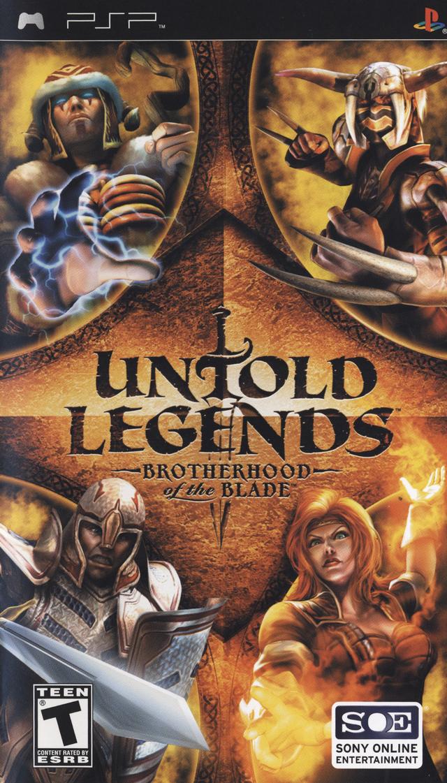 Untold Legends Brotherhood of the Blade - PSP Pre-Played