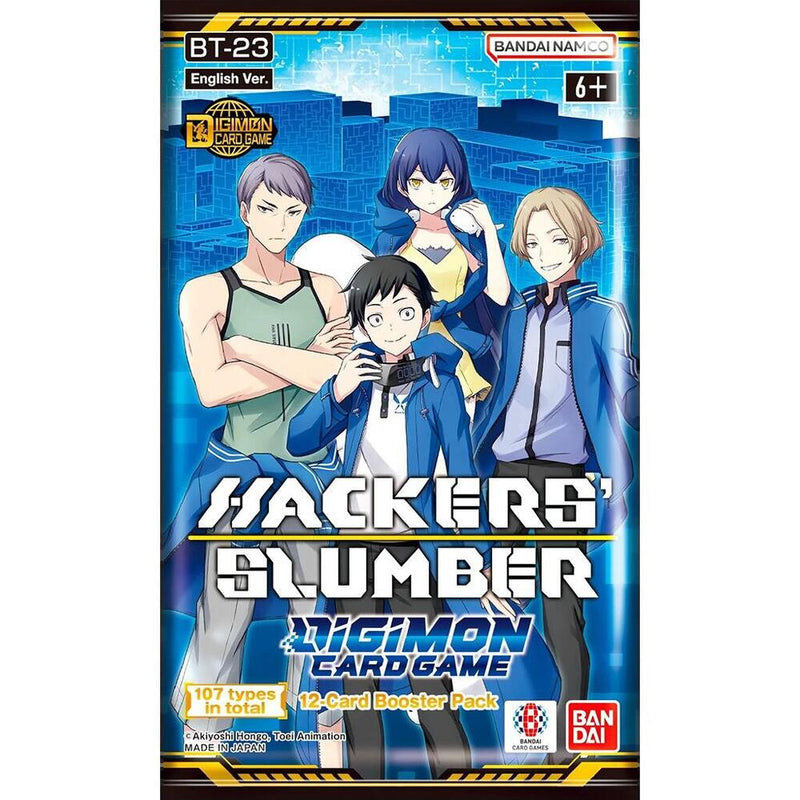 Hackers' Slumber Booster Pack - Digimon Card Game
