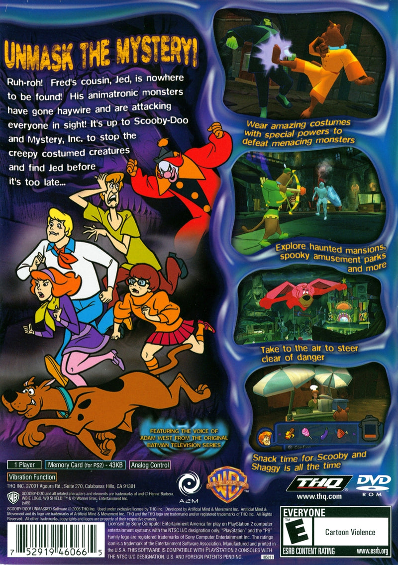 Scooby Doo Unmasked  - Playstation 2 Pre-Played