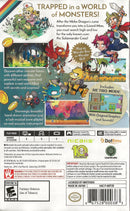 Wonder Boy The Dragon's Trap Back Cover - Nintendo Switch Pre-Played