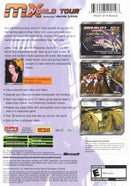 MX World Tour Back Cover - Xbox Pre-Played