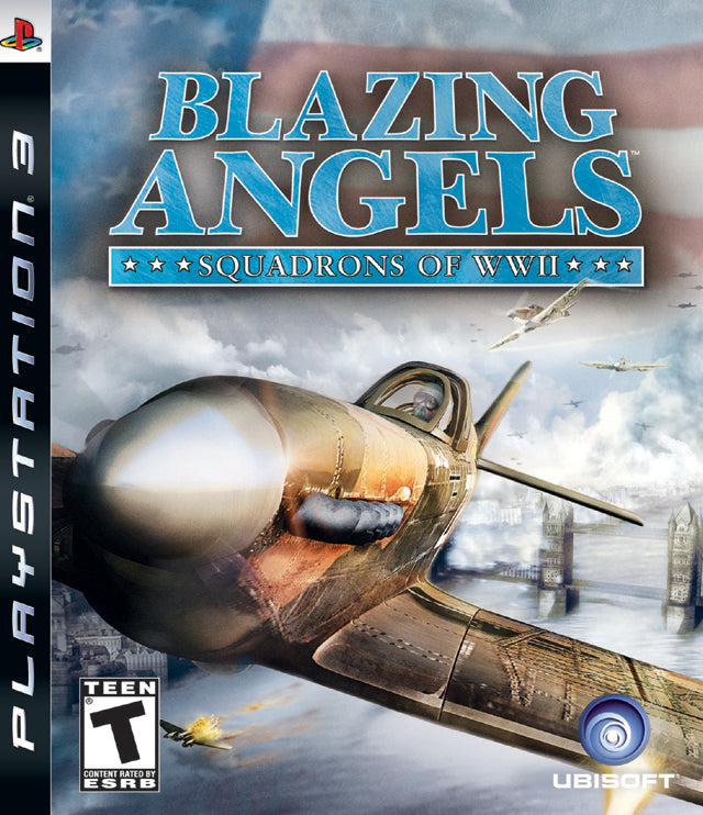 Blazing Angels Squadrons WWII Front Cover - Playstation 3 Pre-Played