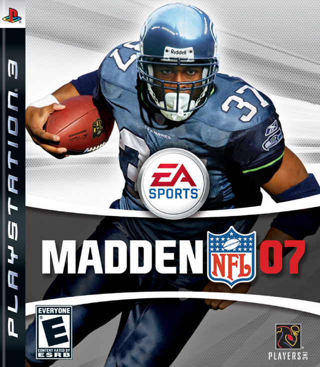 Madden 07 Front Cover - Playstation 3 Pre-Played