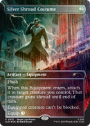 Magic the Gathering Secret Lair Drop: Fallout Silver Shroud Costume Traditional Foil
