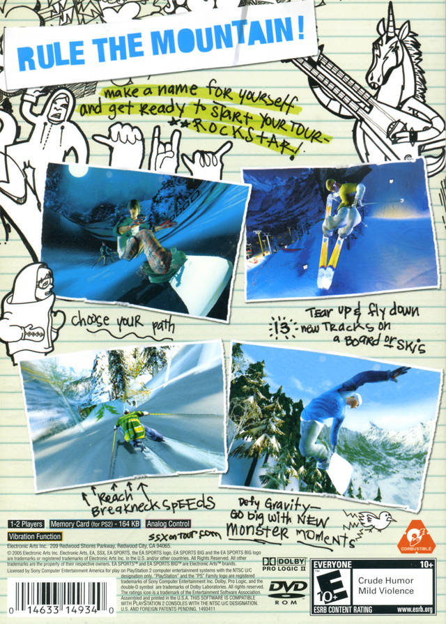 SSX On Tour - Playstation 2 Pre-Played