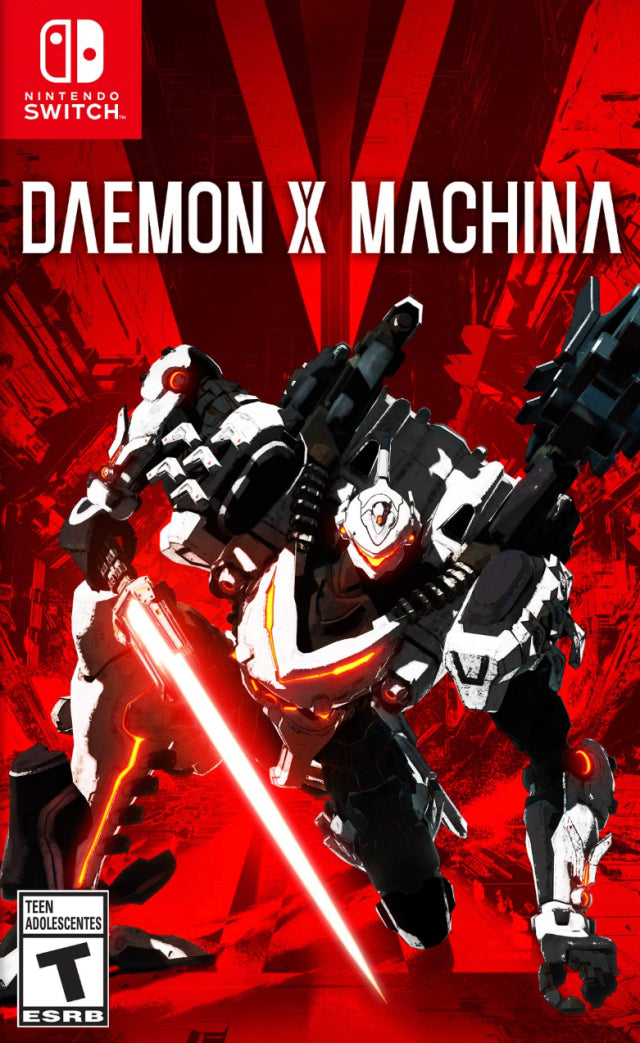 Daemon X Machina Front Cover - Nintendo Switch Pre-Played